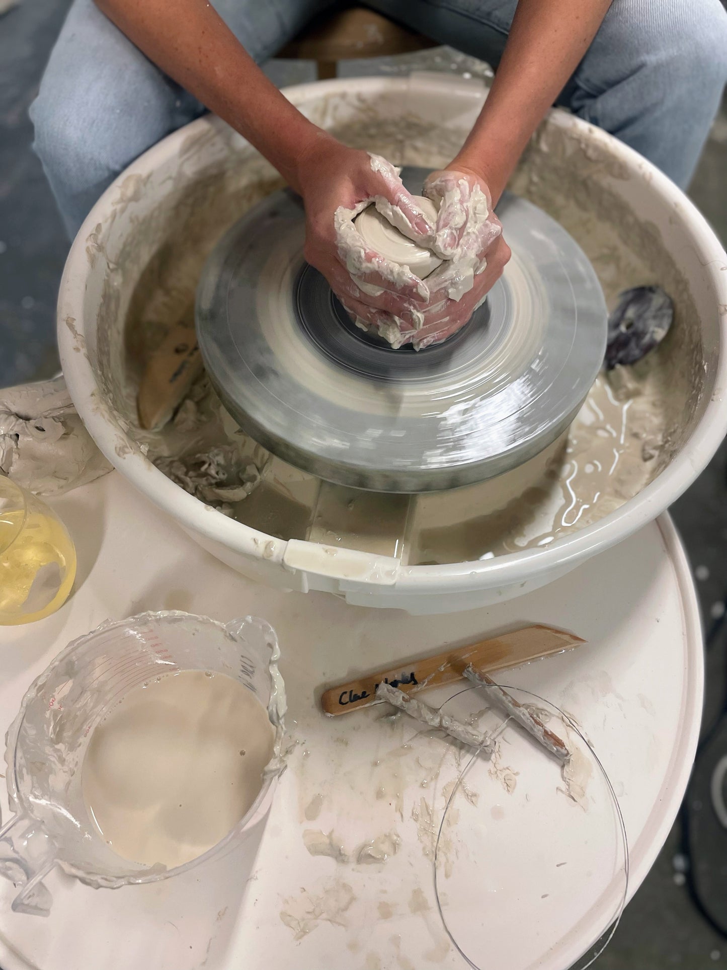 Spring Holidays Teens Wheel Throwing Workshop